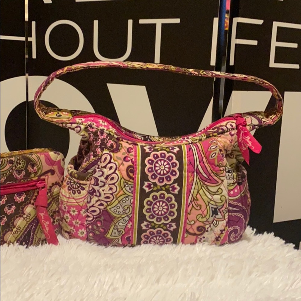 Vera Bradley Handbag+ FREE Wallet